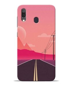 Pink Road Samsung Galaxy A30 Back Cover