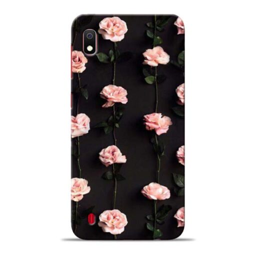 Pink Rose Samsung Galaxy A10 Back Cover