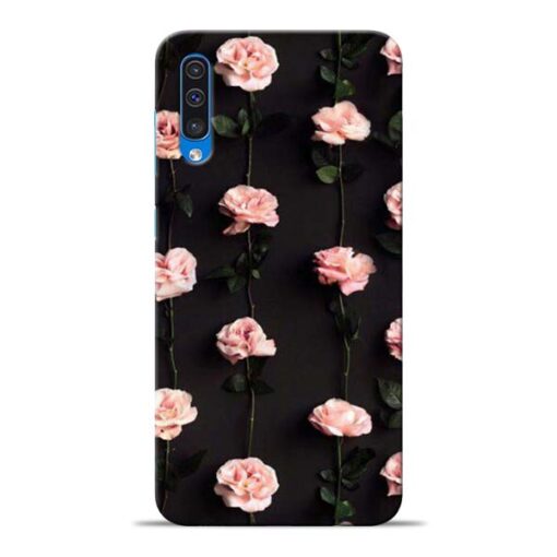 Pink Rose Samsung Galaxy A50 Back Cover