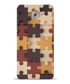 Puzzle Pattern Samsung Galaxy J7 Max Back Cover