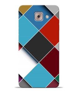 Square Check Samsung Galaxy J7 Max Back Cover