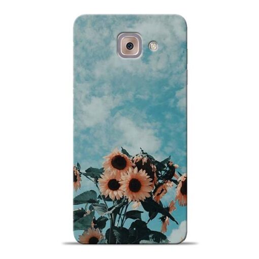 Sun Floral Samsung Galaxy J7 Max Back Cover