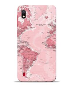 World Map Samsung Galaxy A10 Back Cover