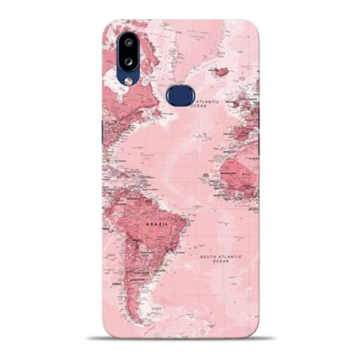 World Map Samsung Galaxy A10s Back Cover
