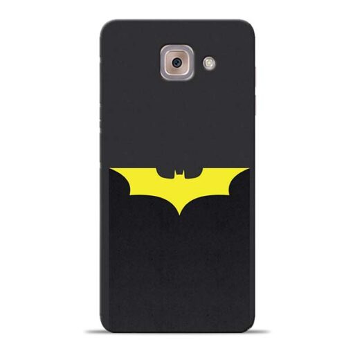 Yellow Bat Samsung Galaxy J7 Max Back Cover