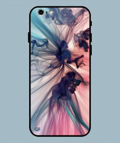 Abstract Black Smoke iPhone 6 / 6S Glass Back Cover