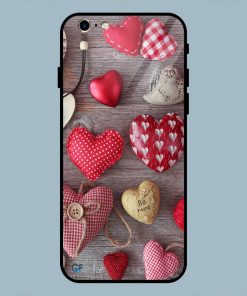 Abstract Heart Gifts iPhone 6 / 6S Glass Back Cover
