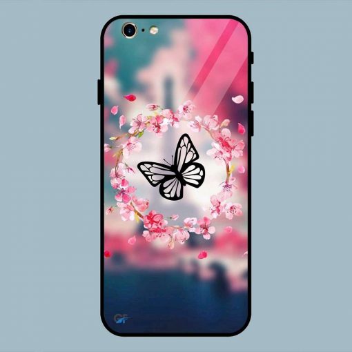 Amezing love Nature Flower iPhone 6 / 6S Glass Back Cover