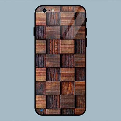 Art Wooden Box iPhone 6 / 6S Glass Back Cover
