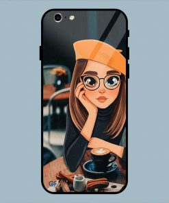 Artwork Coffee Lover iPhone 6 / 6S Glass Back Cover