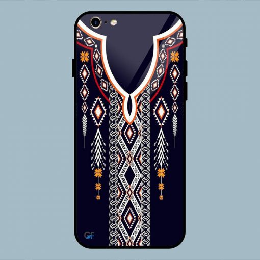 Beautiful Tribal Pattern iPhone 6 / 6S Glass Back Cover