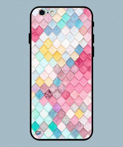 Colorful Fish Skin iPhone 6 / 6S Glass Back Cover