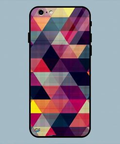 Geometric Abstract Texture iPhone 6 / 6S Glass Back Cover