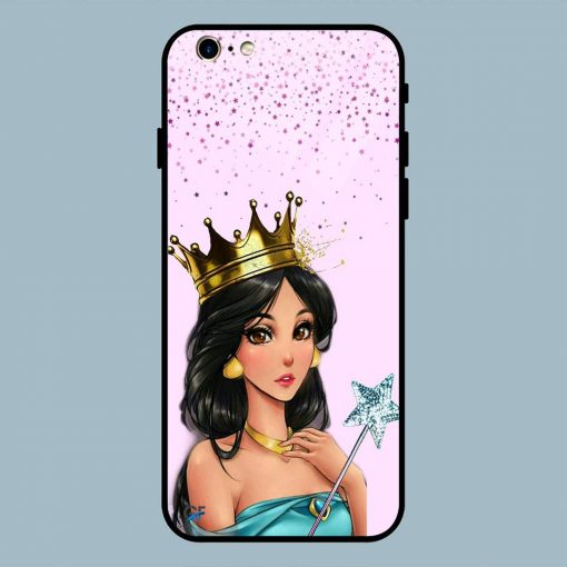 Vintage Girl Queen iPhone 6 / 6S Glass Back Cover