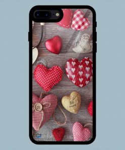 Abstract Heart Gifts iPhone 7 Plus / 8 Plus Glass Back Cover