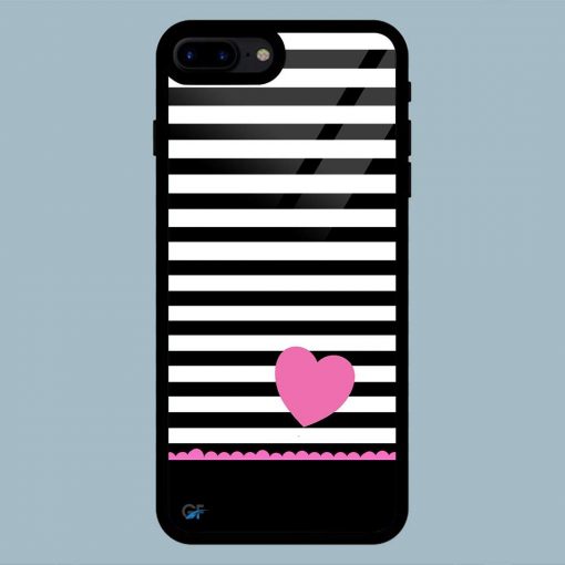 Abstract Heart iPhone 7 Plus / 8 Plus Glass Back Cover