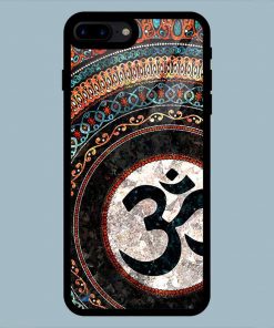 Abstract Om Mandala iPhone 7 Plus / 8 Plus Glass Back Cover