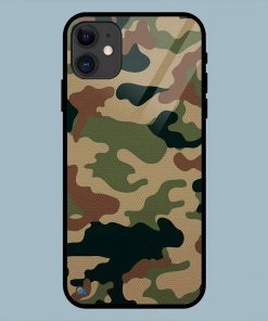 Amazing Camouflage Love iPhone 11 Glass Back Cover