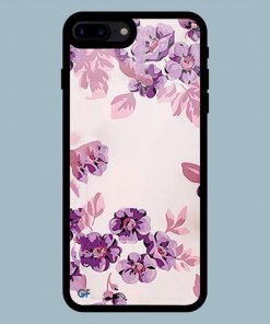 Art Pink Flower iPhone 7 Plus / 8 Plus Glass Back Cover