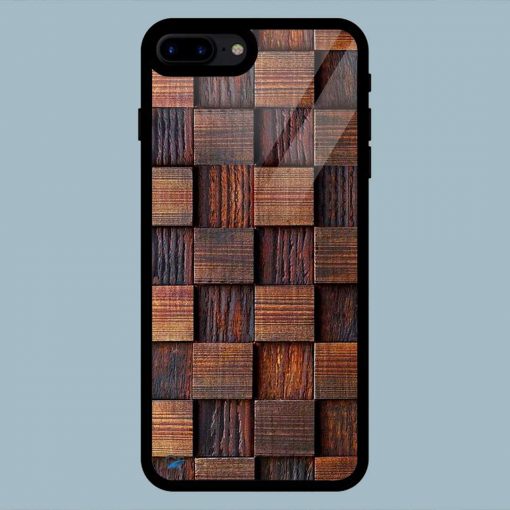 Art Wooden Box iPhone 7 Plus / 8 Plus Glass Back Cover