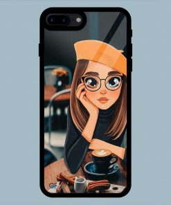 Artwork Coffee Lover iPhone 7 Plus / 8 Plus Glass Back Cover