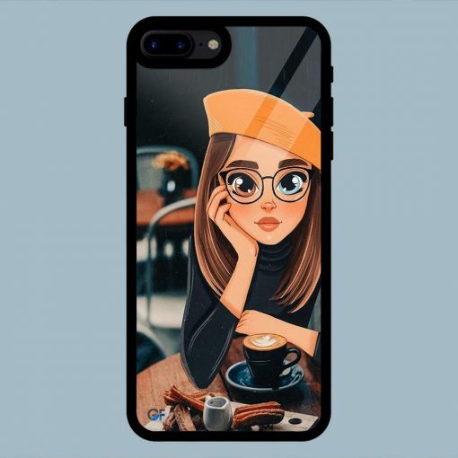 Artwork Coffee Lover iPhone 7 Plus / 8 Plus Glass Back Cover
