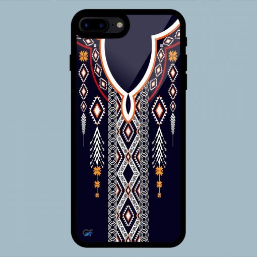Beautiful Tribal Pattern iPhone 7 Plus / 8 Plus Glass Back Cover