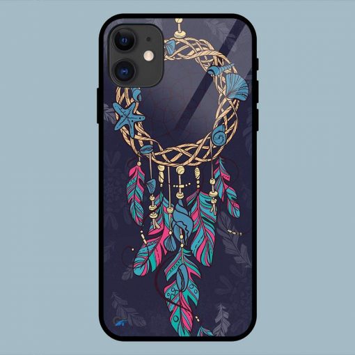 Colorful Dream Catchers iPhone 11 Glass Back Cover