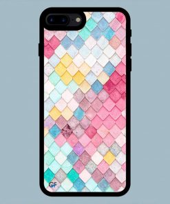 Colorful Fish Skin iPhone 7 Plus / 8 Plus Glass Back Cover