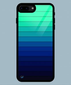 Funky Blue And Green Palette iPhone 7 Plus / 8 Plus Glass Back Cover