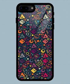 Geometric Abstract iPhone 7 Plus / 8 Plus Glass Back Cover