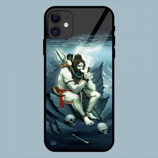 Lord Shiva Chillum iPhone 11 Glass Back Cover
