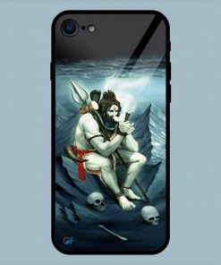 Lord Shiva Chillum iPhone 7 Glass Back Cover