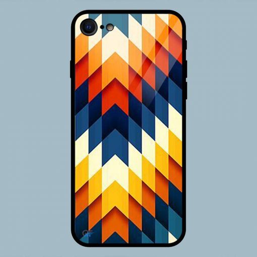 Multi Abstract iPhone 7 Glass Back Cover