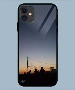 Red Sky at Night Sailors iPhone 11 Glass Back Cover
