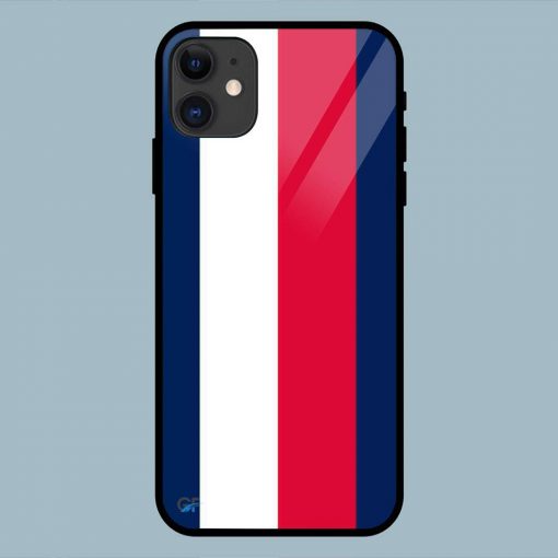 Vertical Stripes iPhone 11 Glass Back Cover