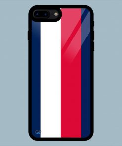 Vertical Stripes iPhone 7 Plus / 8 Plus Glass Back Cover