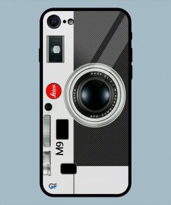 Vintage Camera Art iPhone 7 Glass Back Cover